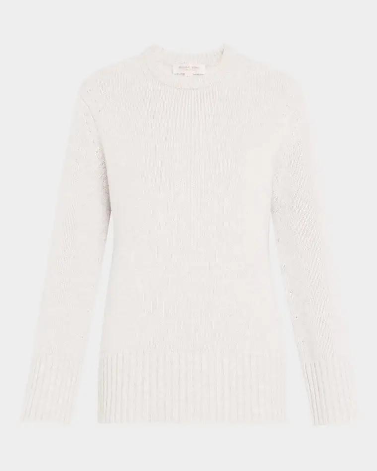 Crewneck Oversized Cashmere Tunic Sweater by MICHAEL KORS