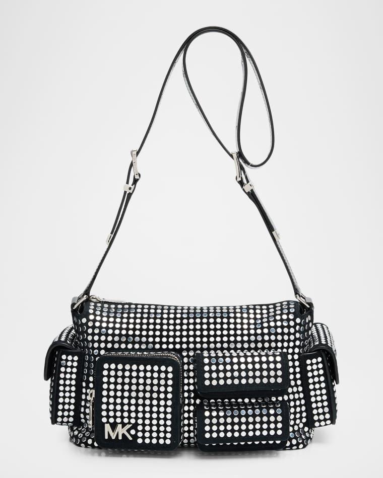Dakota Medium Studded Suede Crossbody Bag by MICHAEL KORS