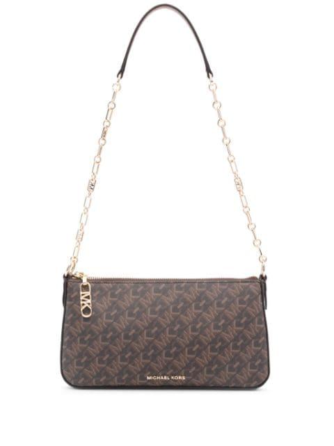 Empire logo-print shoulder bag by MICHAEL KORS