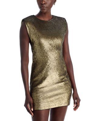 Extended Shoulder Sequin Mini Dress by MICHAEL KORS