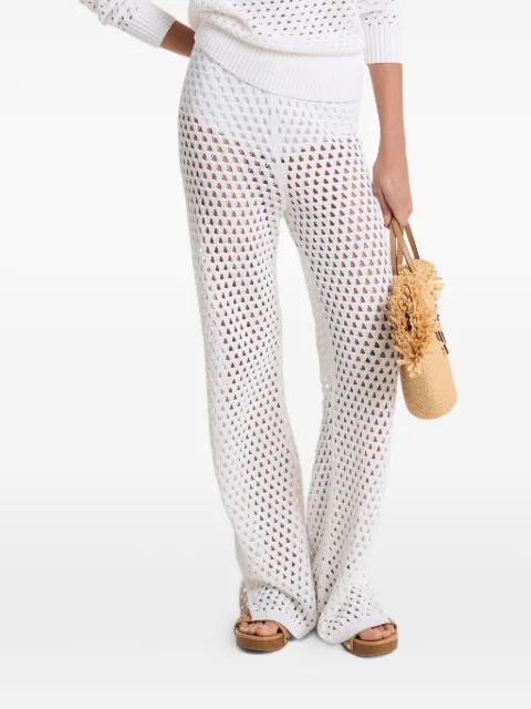 Fauchet open-knit trousers by MICHAEL KORS