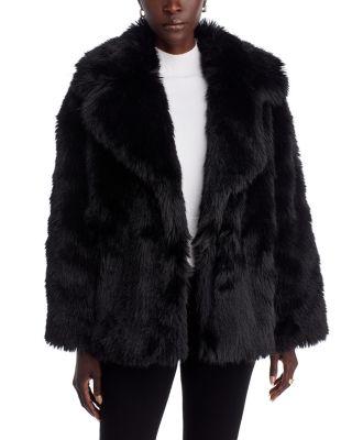 Faux Fur Pea Coat by MICHAEL KORS
