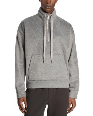 Flannel Quarter Zip Sweatshirt by MICHAEL KORS