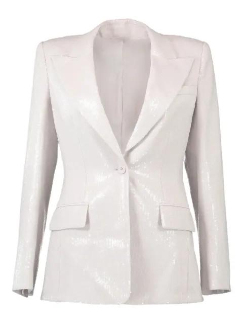 Georgina sequin-embellished single-breasted blazer by MICHAEL KORS
