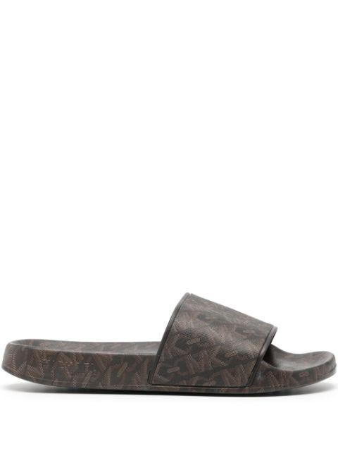 Gilmore logo-print slides by MICHAEL KORS