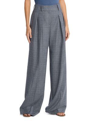 Glen Plaid Wool & Silk Pants by MICHAEL KORS