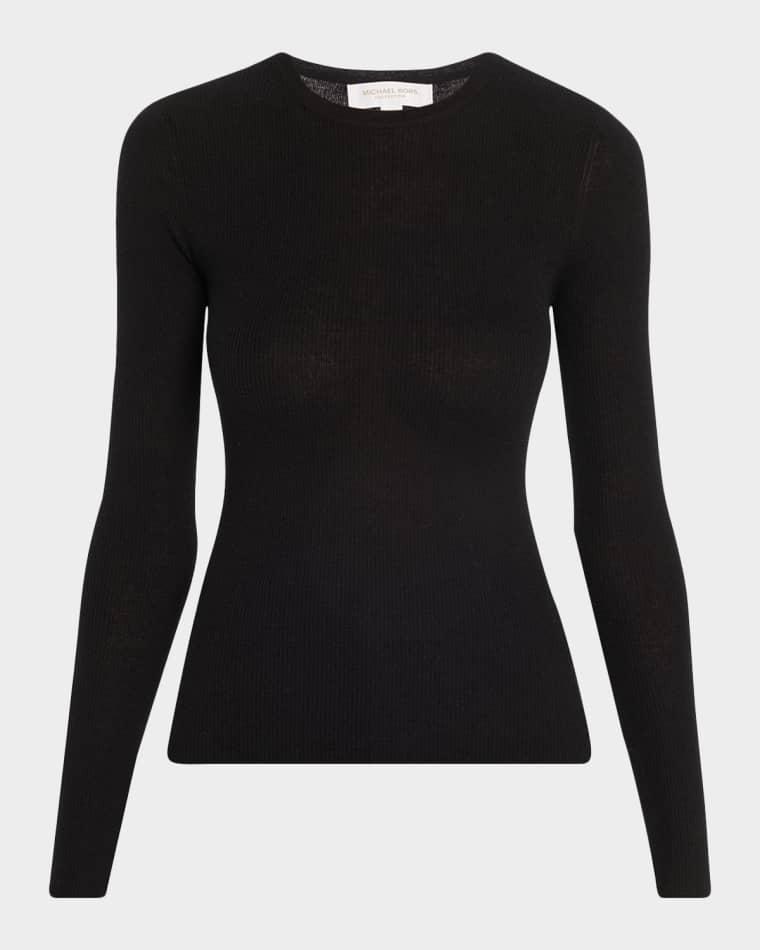 Hutton Ribbed Cashmere Pullover by MICHAEL KORS
