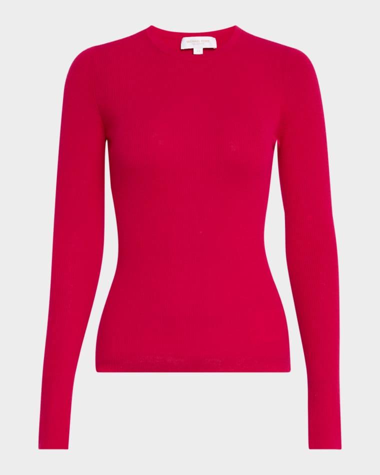 Hutton Ribbed Cashmere Pullover by MICHAEL KORS