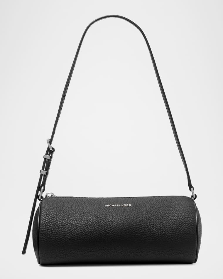 Izzy Small Pebbled Leather Barrel Pochette by MICHAEL KORS
