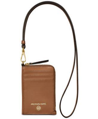 Jet Set Charm Small Leather ID Lanyard by MICHAEL KORS