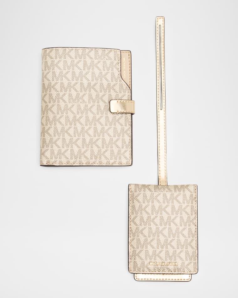 Jet Set Luggage Tag & Passport Wallet Set by MICHAEL KORS