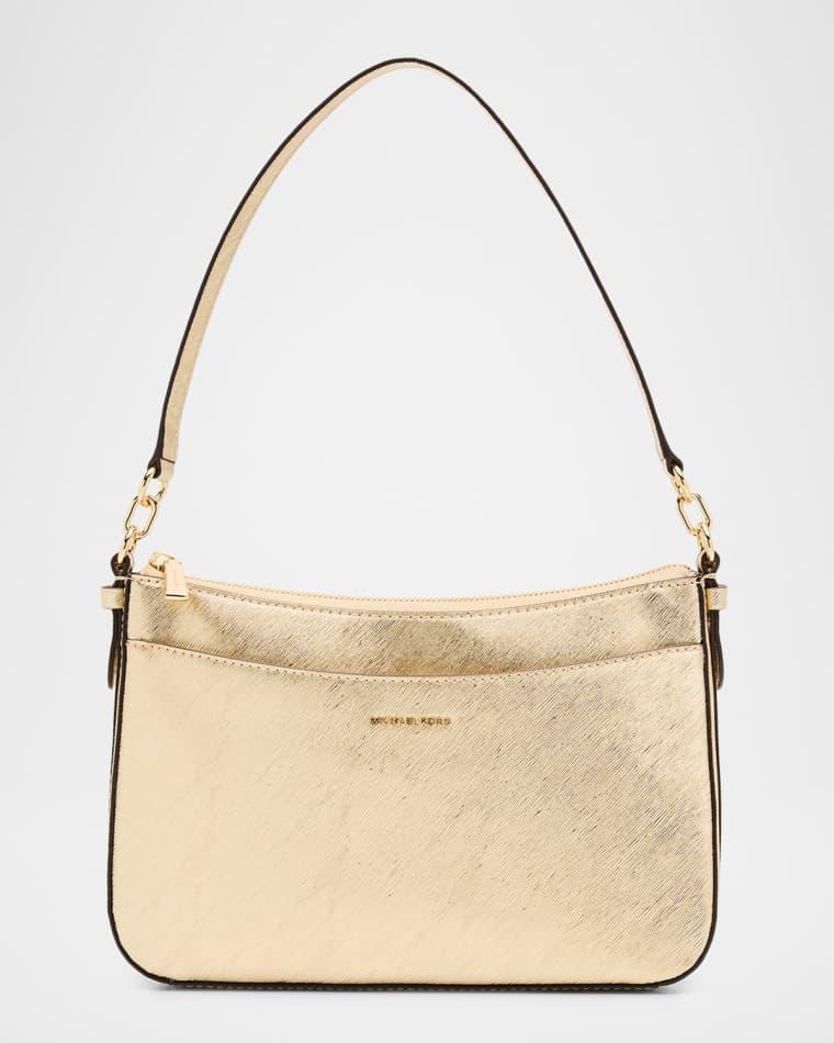 Jet Set Medium Metallic Faux Leather Shoulder Bag by MICHAEL KORS