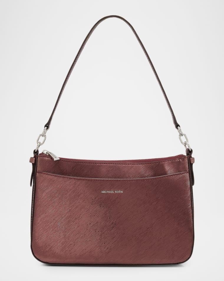 Jet Set Medium Metallic Faux Leather Shoulder Bag by MICHAEL KORS