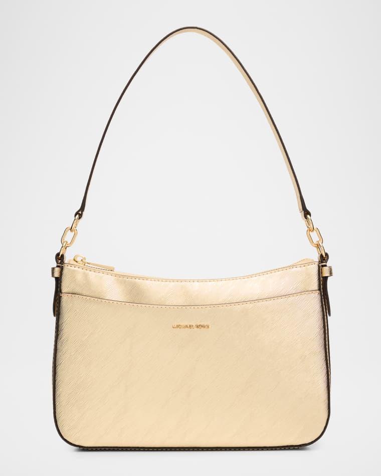 Jet Set Medium Metallic Faux Leather Shoulder Bag by MICHAEL KORS