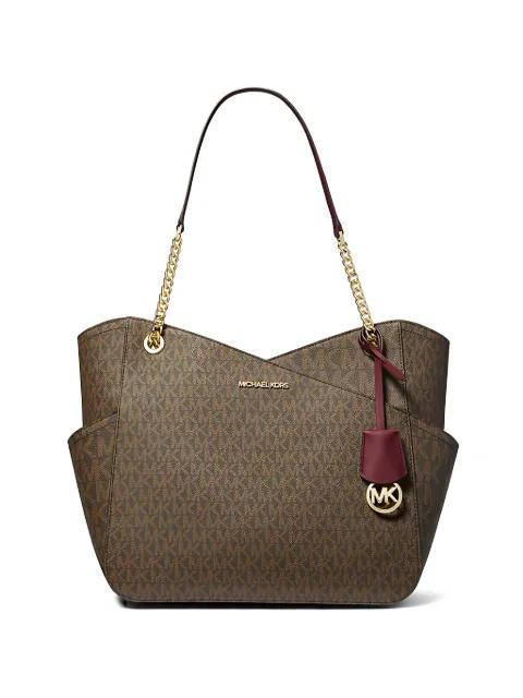 Jet Set monogram tote bag by MICHAEL KORS