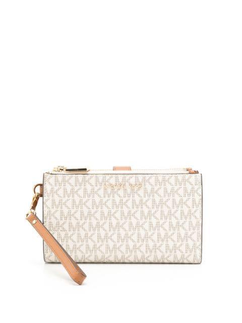 Jet Set monogram wallet by MICHAEL KORS