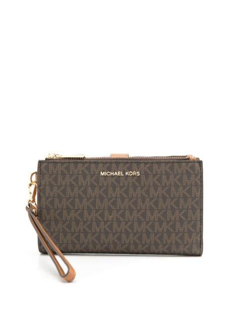 Jet Set monogram wallet by MICHAEL KORS