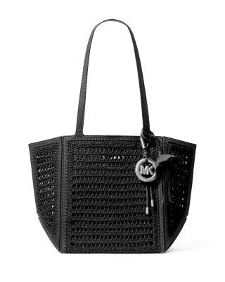 Jordi Crochet Straw Tote Bag by MICHAEL KORS