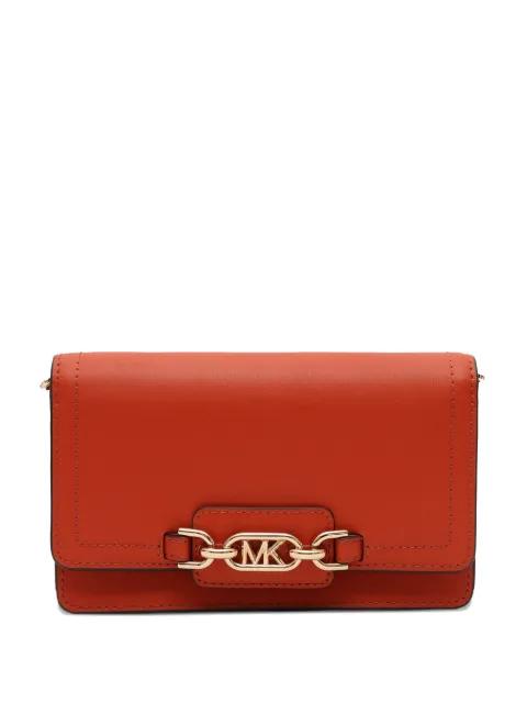 chain-link leather crossbody bag by MICHAEL KORS KIDS