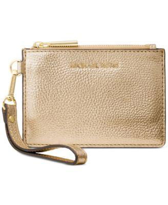 Leather Jet Set Small Coin Purse by MICHAEL KORS