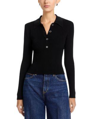 Long Sleeve Polo Top by MICHAEL KORS