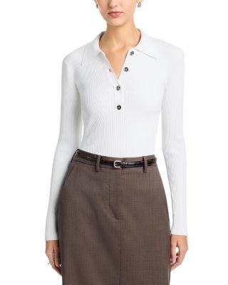 Long Sleeve Polo Top by MICHAEL KORS