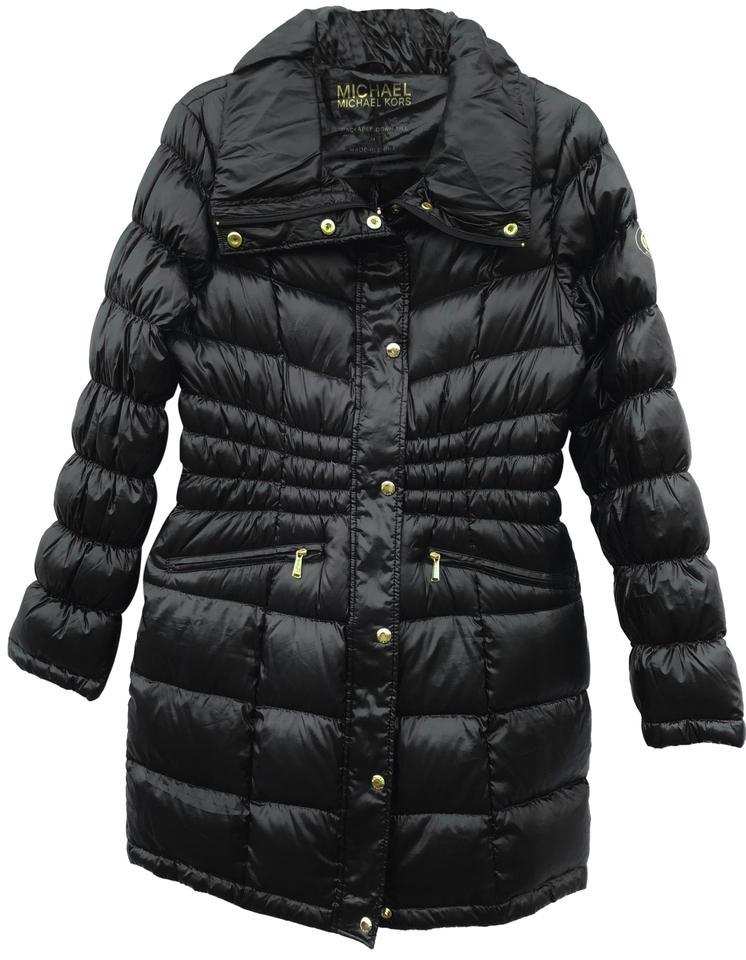 MICHAEL Michael Kors Black Rn 79675 Coat by MICHAEL KORS