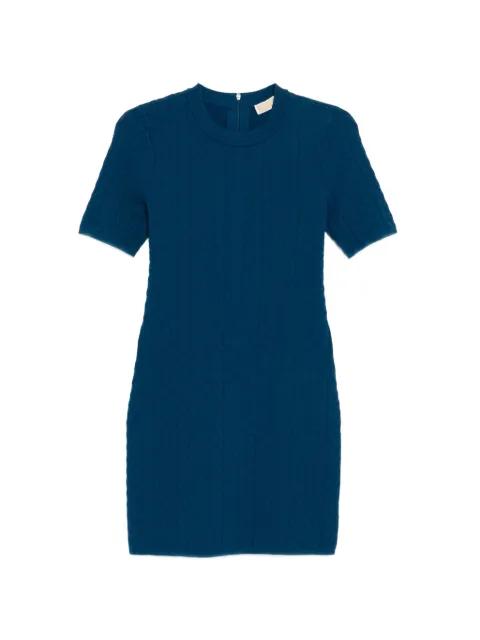 MK2000 logo-embossed mini dress by MICHAEL KORS