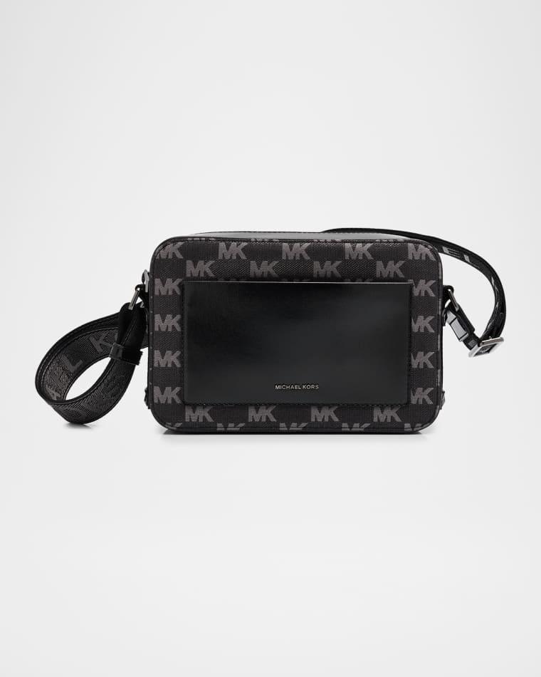 Maeve Large Logo-Print Canvas Shoulder Bag by MICHAEL KORS