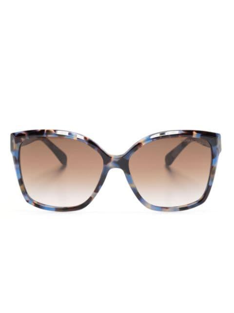 Malia square-frame sunglasses by MICHAEL KORS
