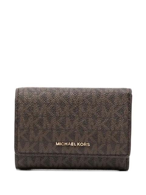 Medium Bryant Signature logo wallet by MICHAEL KORS