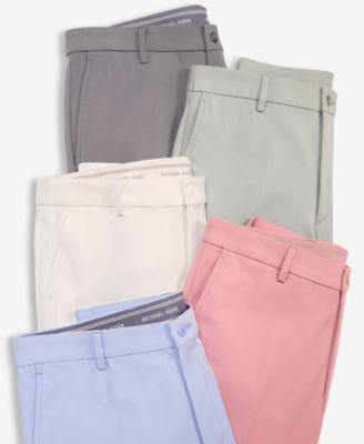 Men's Classic-Fit Cotton-Blend Dress Pants by MICHAEL KORS