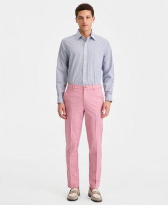 Men's Classic-Fit Cotton-Blend Dress Pants by MICHAEL KORS