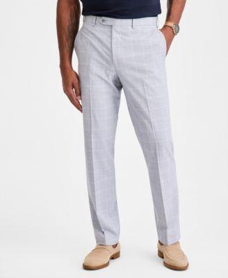 Men's Classic-Fit Sharkskin Dress Pants by MICHAEL KORS