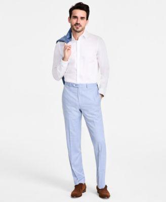 Men's Classic-Fit Sharkskin Dress Pants by MICHAEL KORS