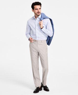 Men's Classic-Fit Sharkskin Dress Pants by MICHAEL KORS