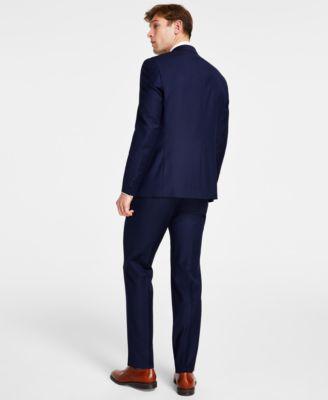 Men's Classic-Fit Wool-Blend Stretch Solid Suit Jacket by MICHAEL KORS