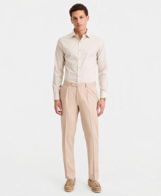 Men's Linen Blend Classic-Fit Pant by MICHAEL KORS