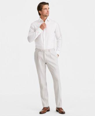 Men's Linen Blend Classic-Fit Pant by MICHAEL KORS