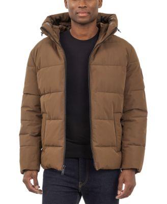 Men's Quilted Hooded Puffer Jacket by MICHAEL KORS