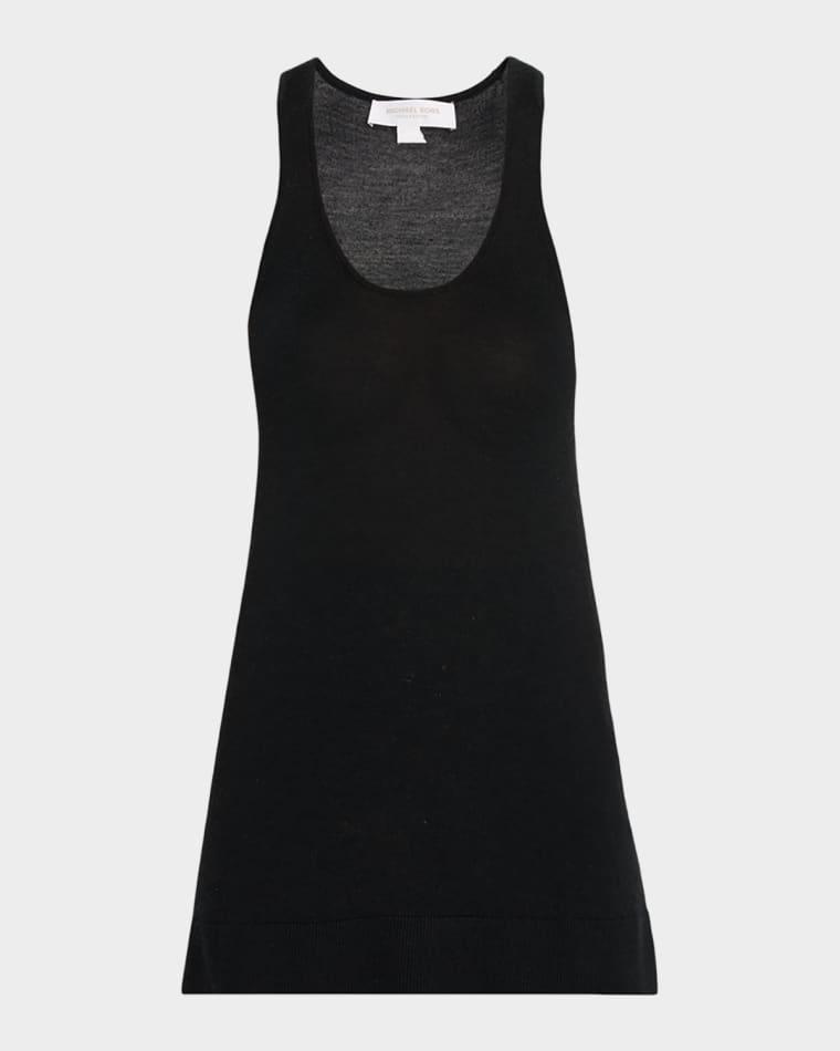 Merino Wool, Silk and Cashmere Tank Top by MICHAEL KORS