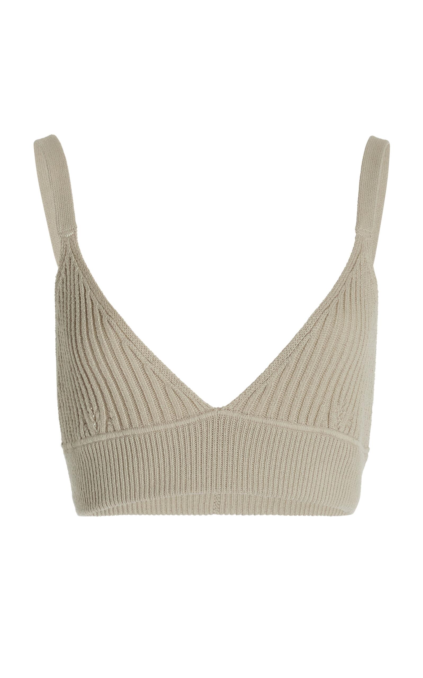 Michael Kors Collection Ribbed Cashmere Bra - Moda Operandi by MICHAEL KORS Michael Kors Collection Ribbed Cashmere Bra - Moda Operandi by MICHAEL KORS