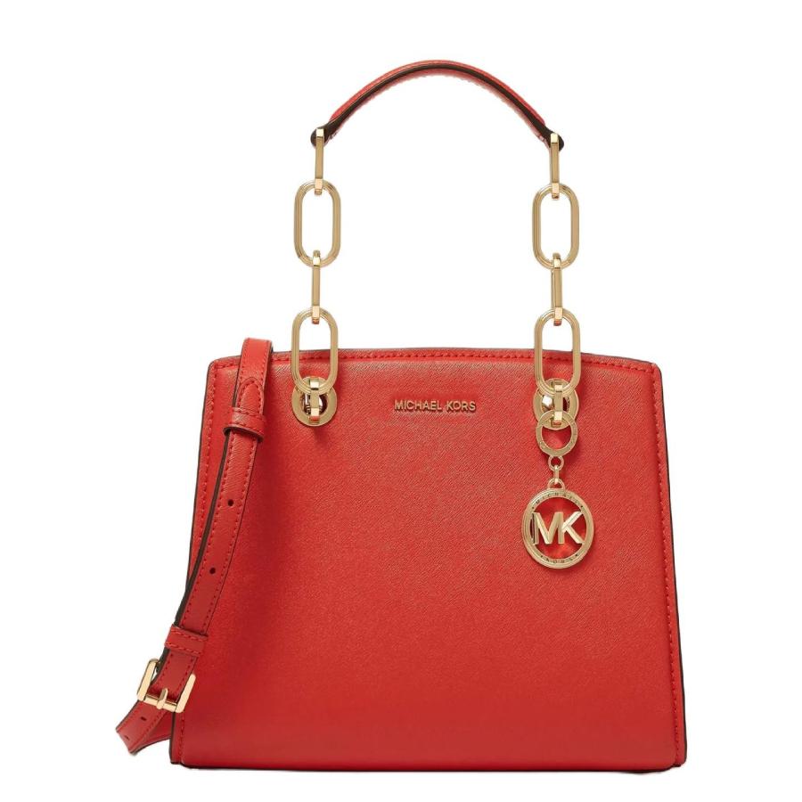 Michael Kors Cynthia Small Leather Satchel Bag by MICHAEL KORS