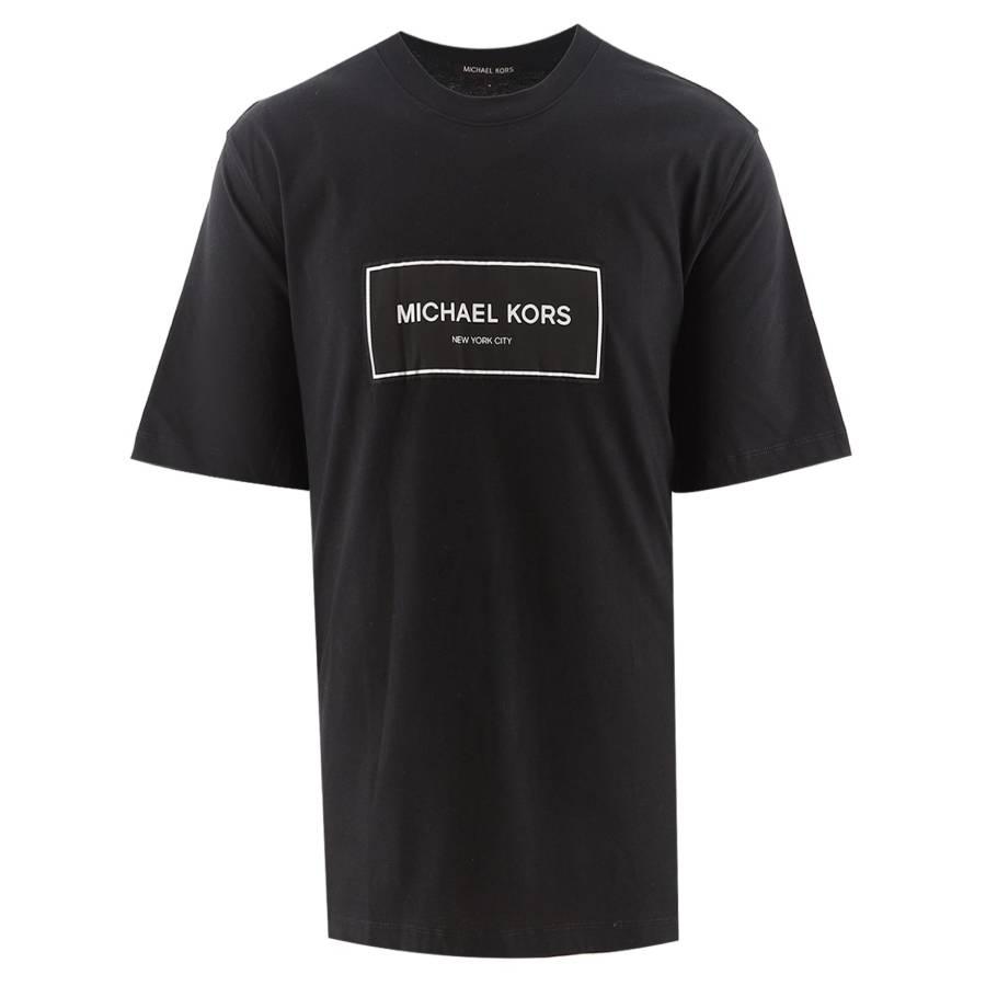 Michael Kors Flagship Logo-Print Cotton T-Shirt by MICHAEL KORS