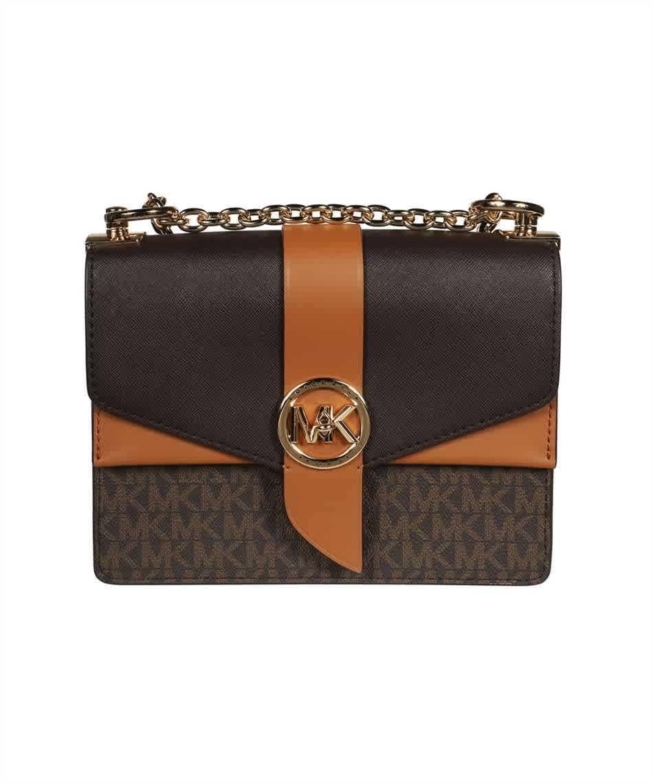Michael Kors Ladies Greenwich Small Presbyopia Crossbody Bag - Brown/Acorn by MICHAEL KORS