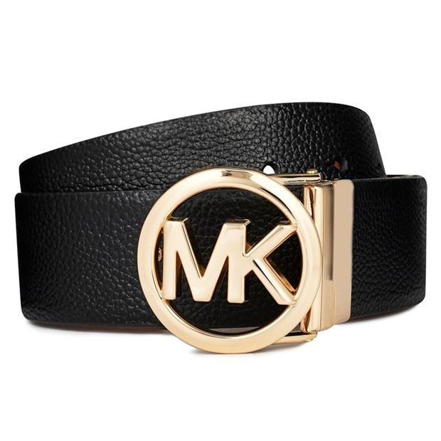 Michael Kors Round Buckle Reversible Belt by MICHAEL KORS