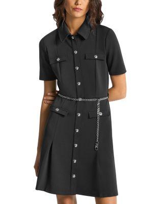 Multi Pocket Mini Shirtdress by MICHAEL KORS