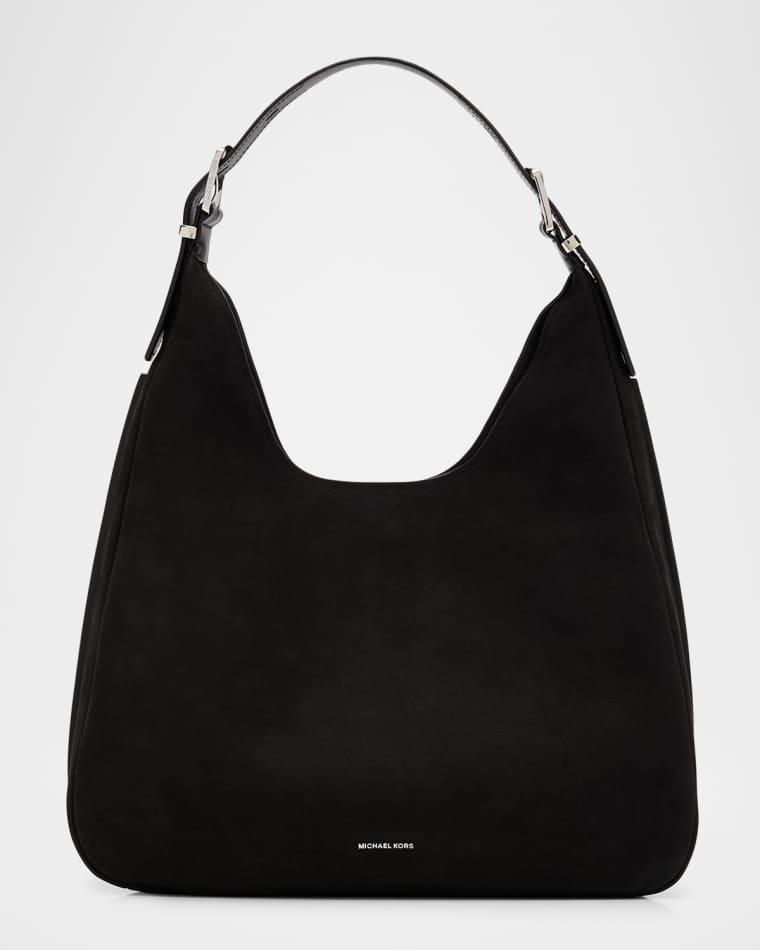 Nolita Large Nubuck Leather Hobo Bag by MICHAEL KORS