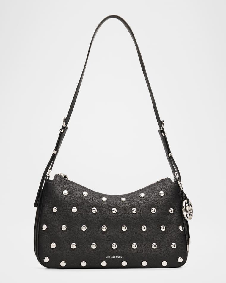 Nolita Studded Leather Shoulder Bag by MICHAEL KORS