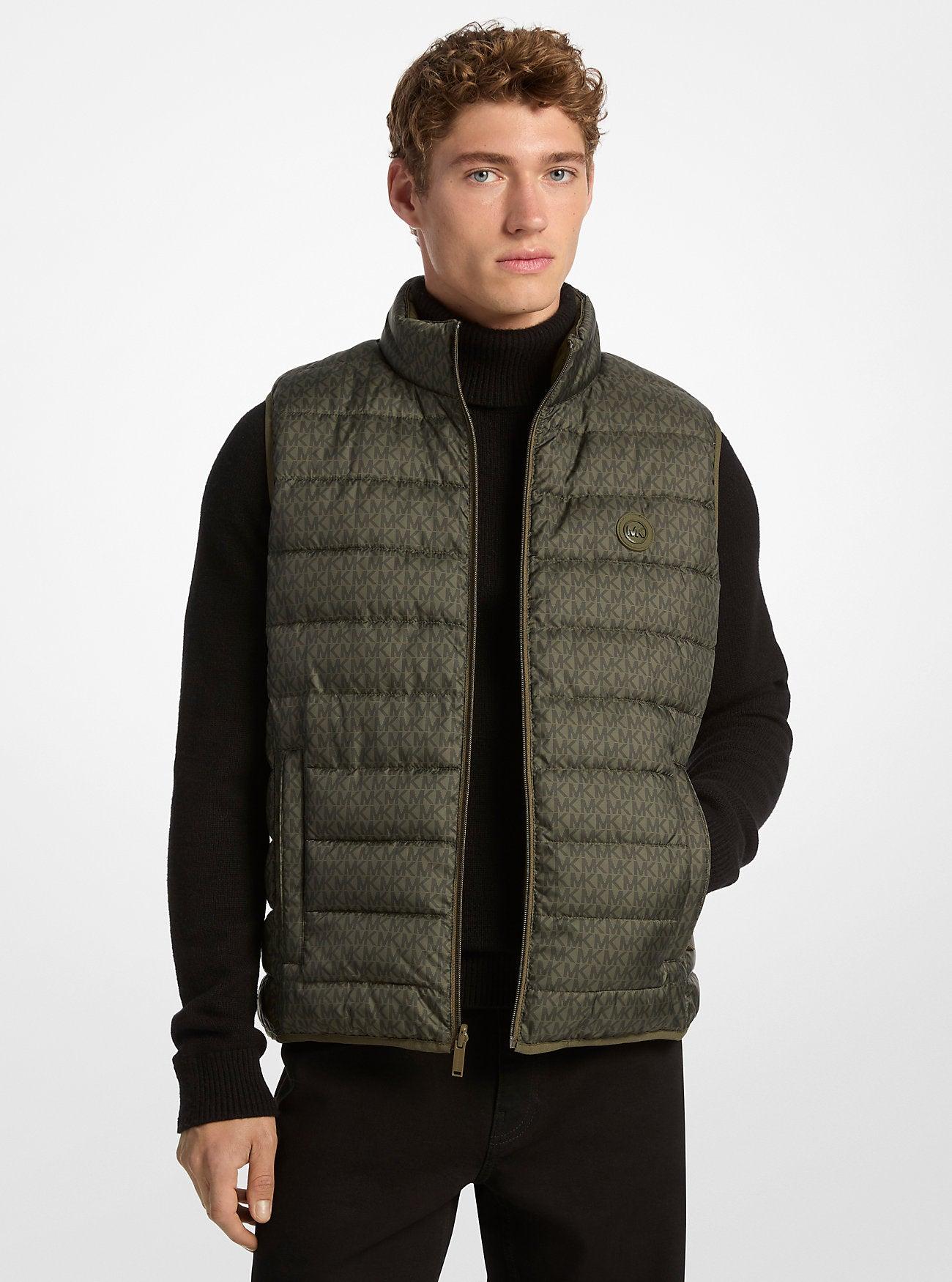 Abbou Signature Logo Reversible Vest by MICHAEL KORS OUTLET